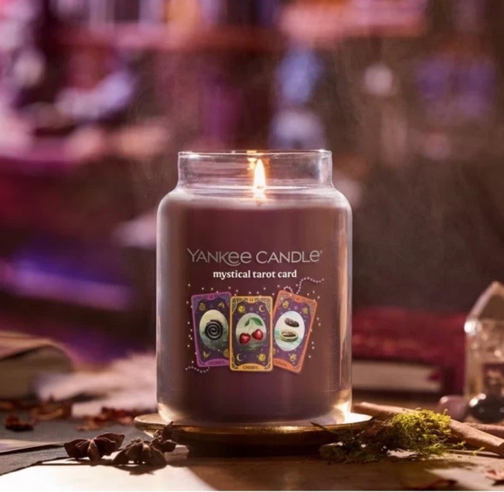 Yankee Candle Mystical Tarot Card Large Jar Candle 22 oz NEW