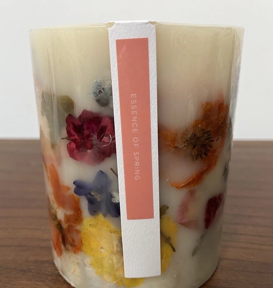 Rosy Rings Round Botanical Candle 120 Hours Essence of Spring NEW