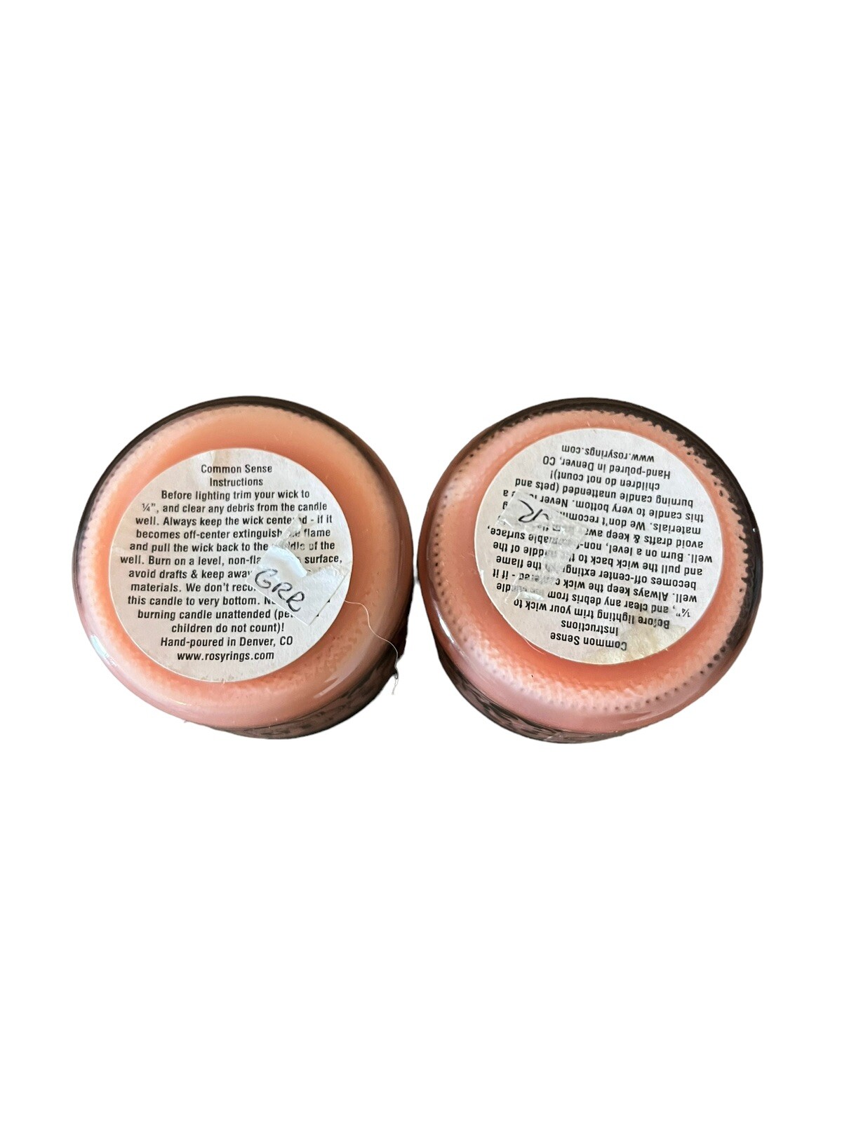 Anthropologie Rosy Rings Hibiscus Lime Candle Bundle