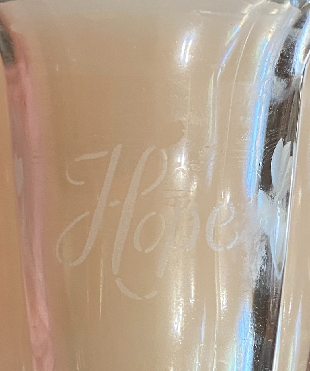 Longaberger 2001 Horizon of Hope Votive Candle NEW IN BOX