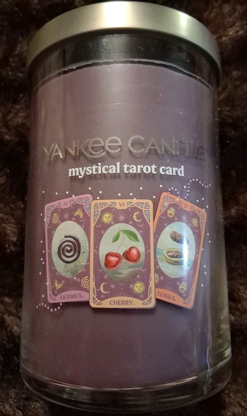 Yankee Candle MYSTICAL TAROT CARD 20oz. Large Tumbler Candle
