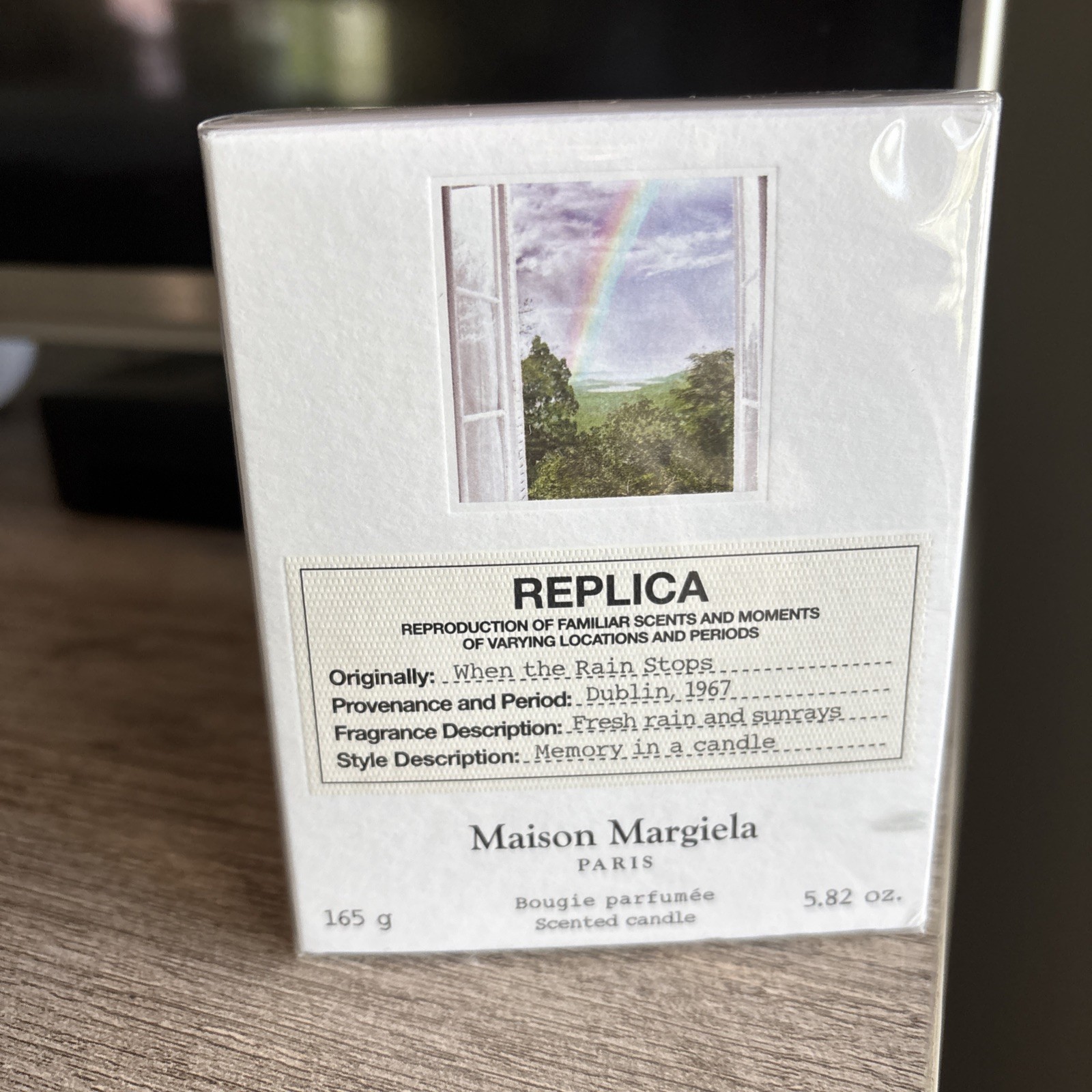 Maison Margiela Replica Scented Candle ~When the Rain Stops~ 5.82oz