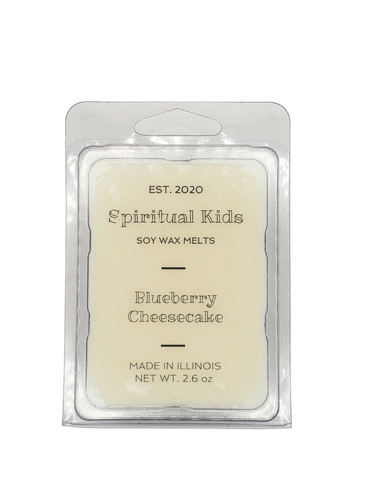Blueberry Cheesecake Soy Wax Melts 2.6oz Poured with Fragrant/Essential Oils