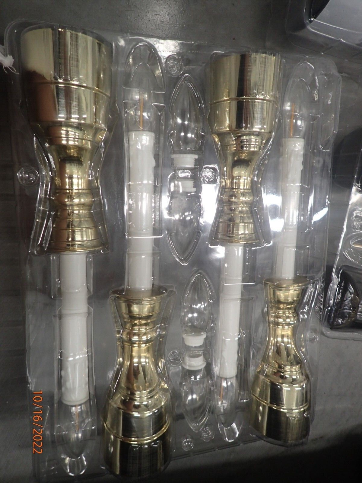Bethlehem Lights Set of 4 PREMIUM Cordless Window Candles DIFF COLORS COMB SHIP