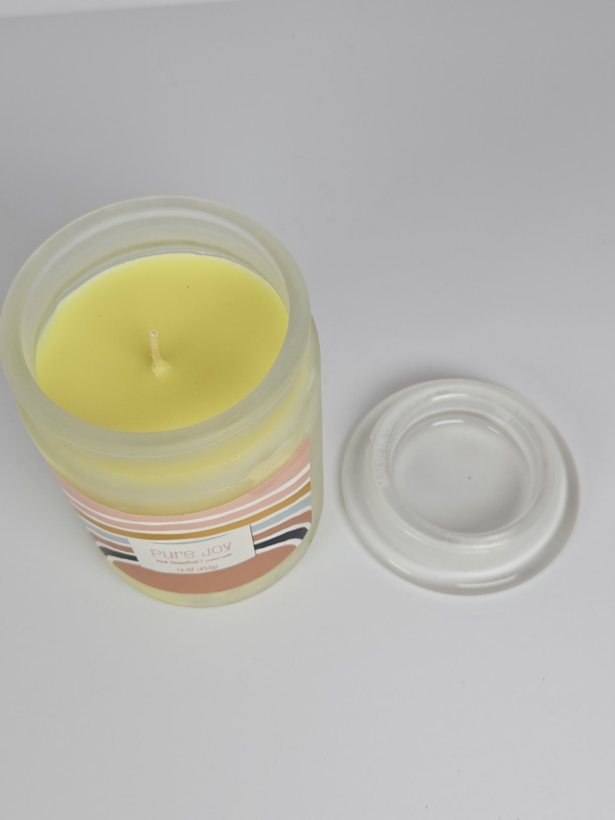 Candle Pure Joy Scented Candle Pink Grapefruit 16oz