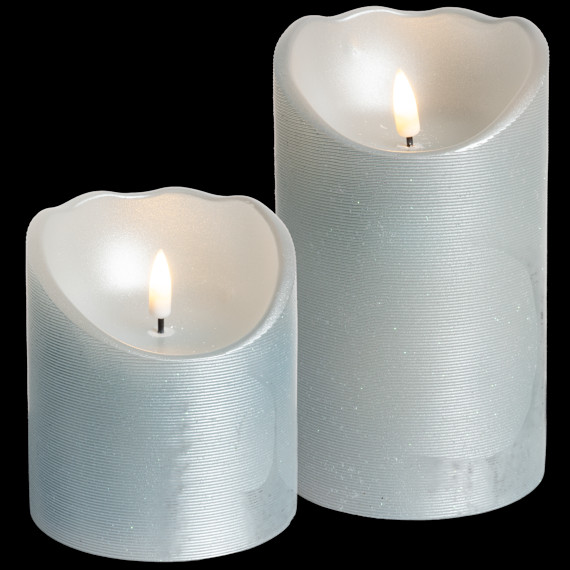 LightScapes 2-Piece Flameless LED Candle Set 6″ & 4″ Set