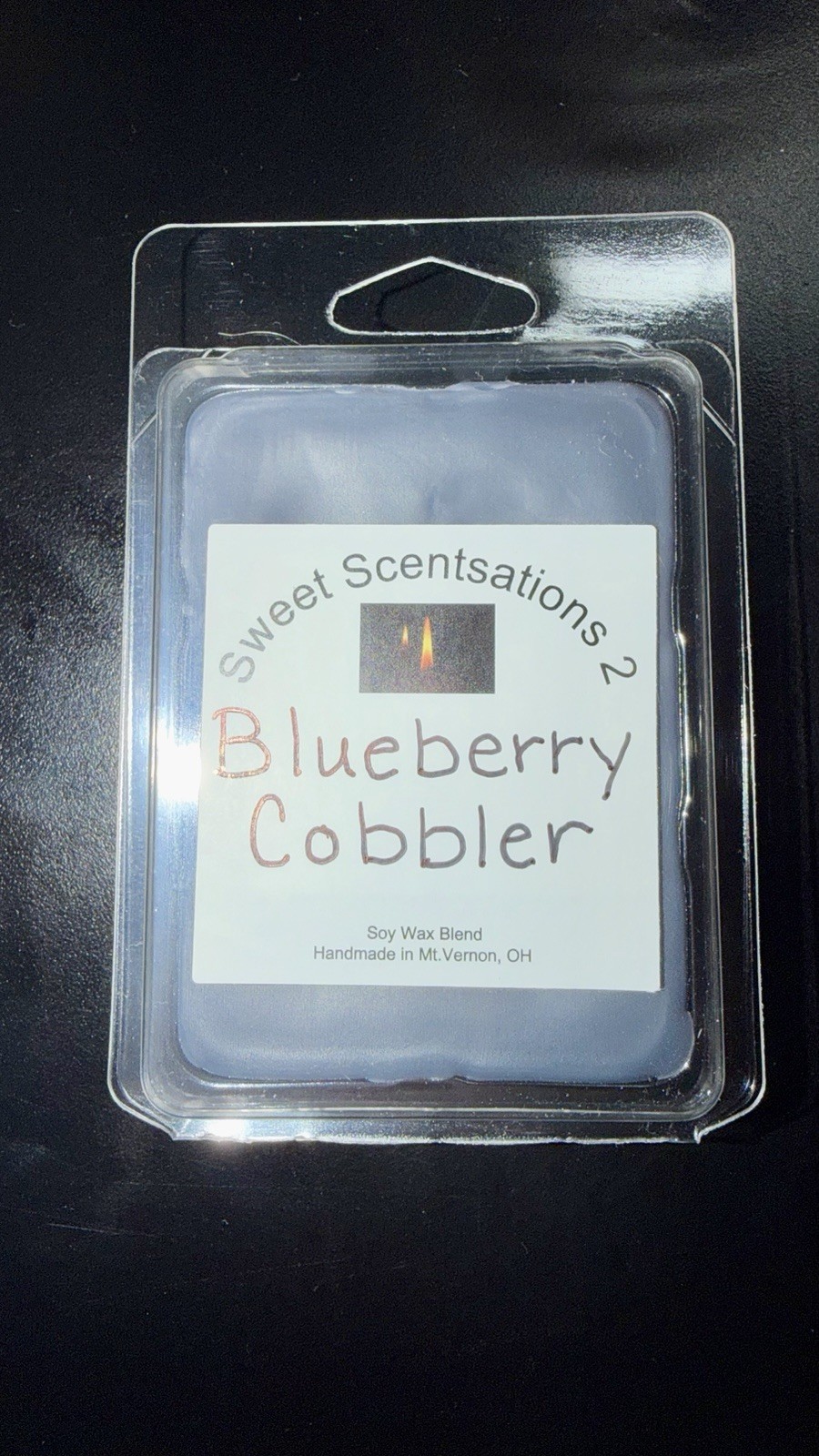 Blueberry Cobbler Scented Handmade Wax Melts