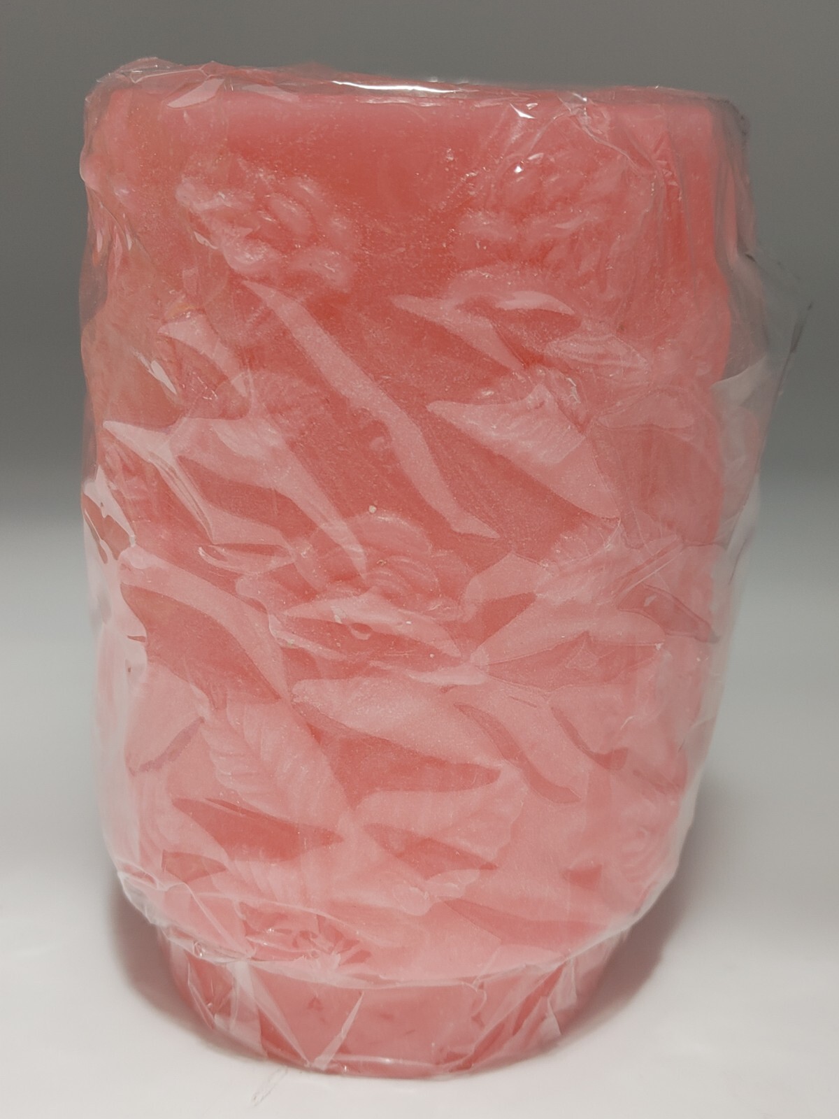 Casa Lumina Rose Scented Oval Floral Carved Candle Large Valentines Gift New
