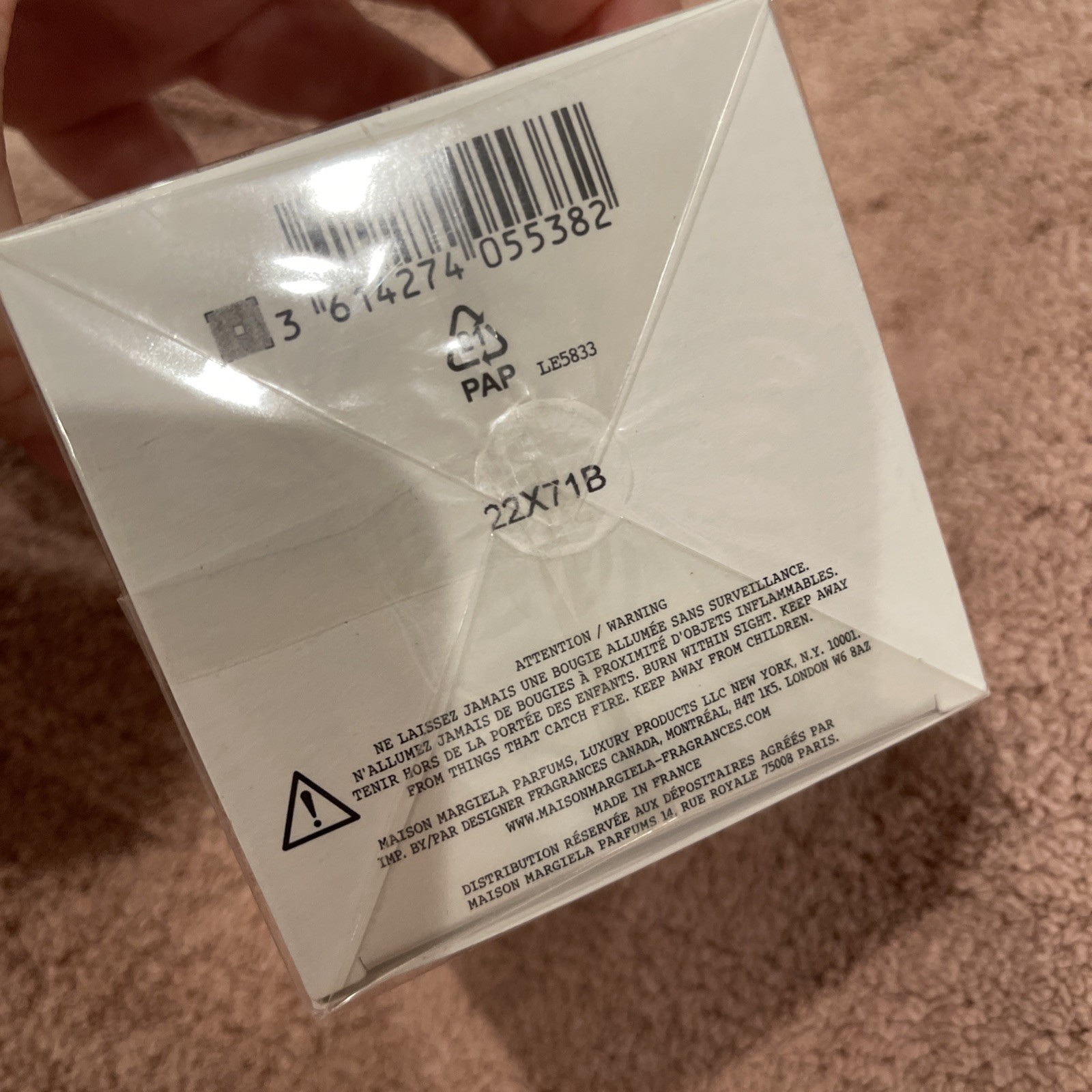Maison Margiela Replica from the garden Candle 5.82oz. New Sealed.