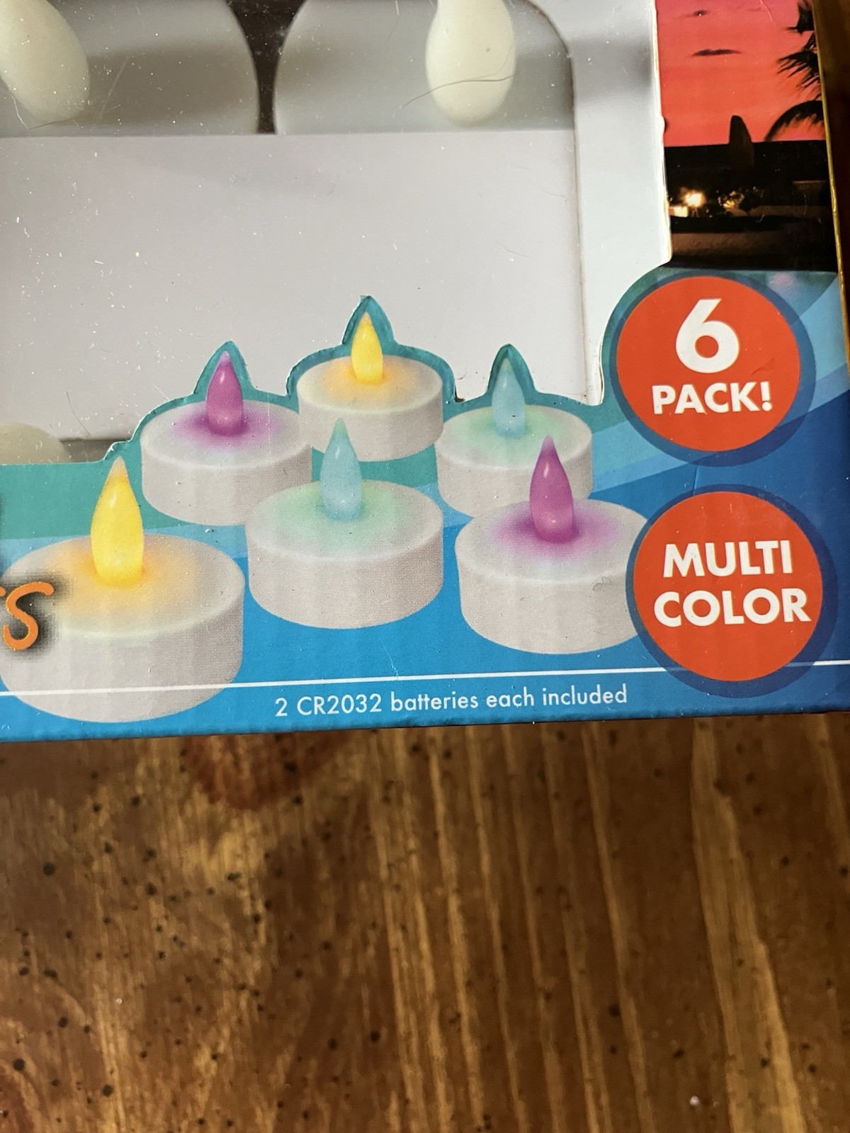 Floating Candles 6 Piece Flickering Tea Light Battery Operated Candles