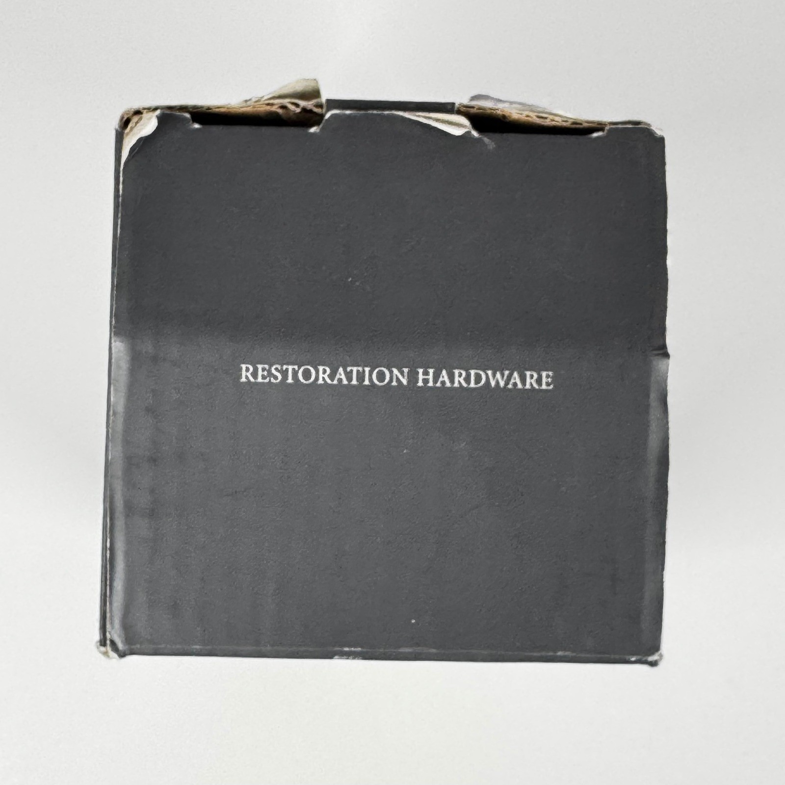 Restoration Hardware Flameless Candle Indoor Outdoor 24hr Timer 3.25×6 White Vtg