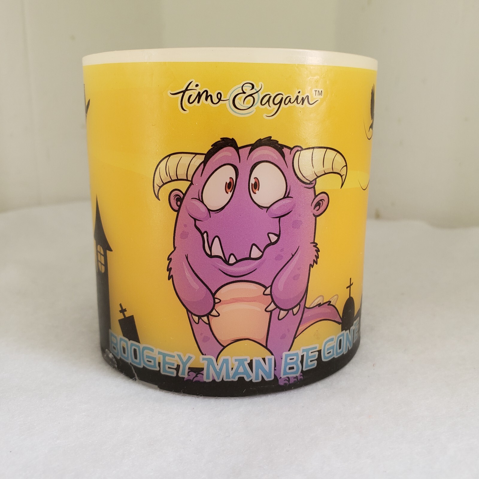 Monster Destroyer Childrens Bedroom LED Flameless Candle Bedtime Routine Helper