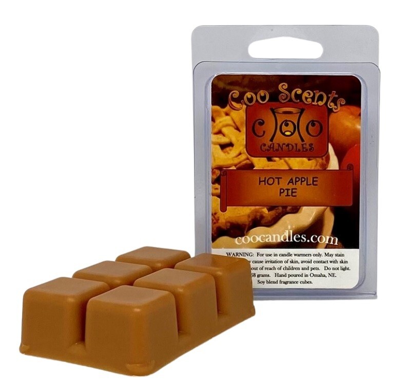 6 Pack Variety of Coo Candles Soy Wax Melt Bars – Bakery Scents