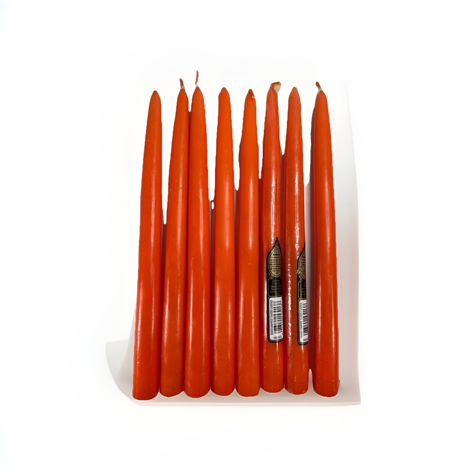 Hand Dipped Taper Candle 9 1/2in Made In USA By General Wax Co. 91609