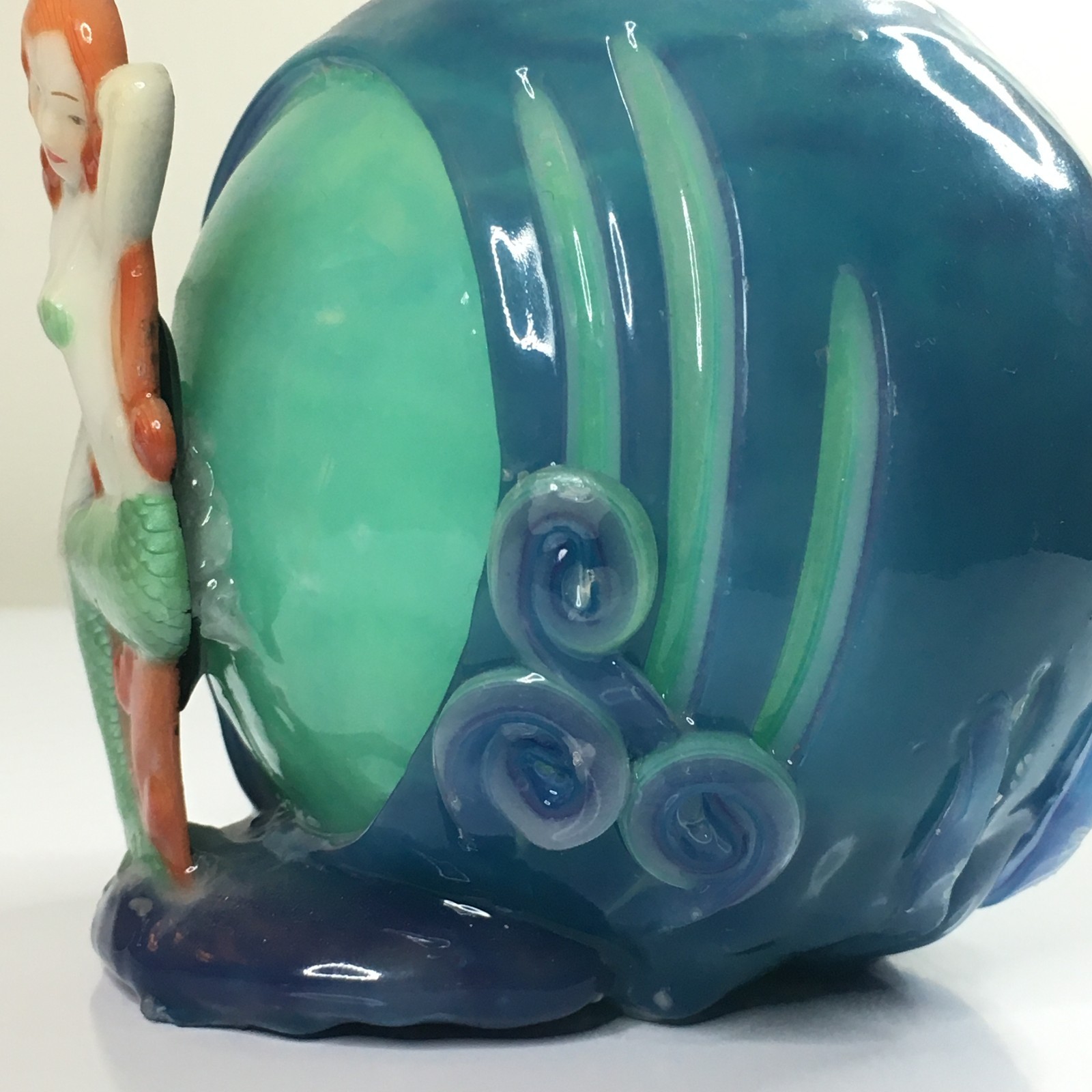 Global Candle Gallery Round Mermaid Glowing Wax Ball Ocean Sea Brackenridge CO