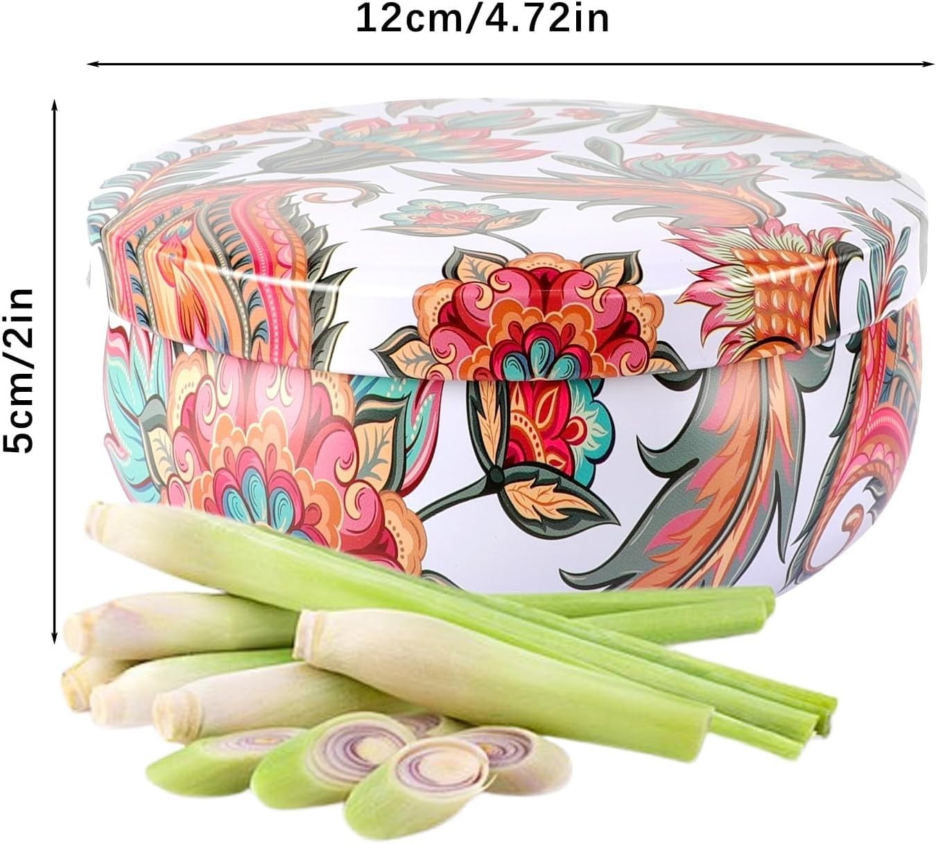 Large Citronella Scented Candle – 3 Wick Indoor & Outdoor Boho Decor Essential
