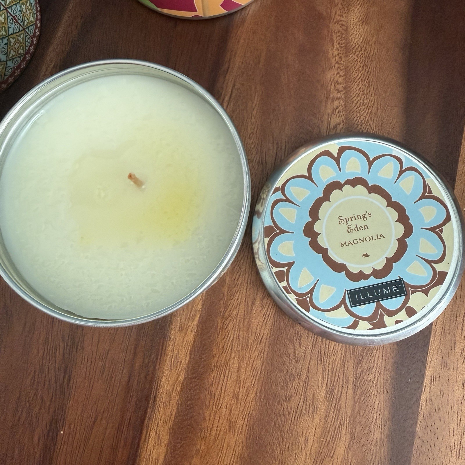 Anthropologie Illume Candles Lot 3 Discontinued Magnolia Ylang Eucalyptus New
