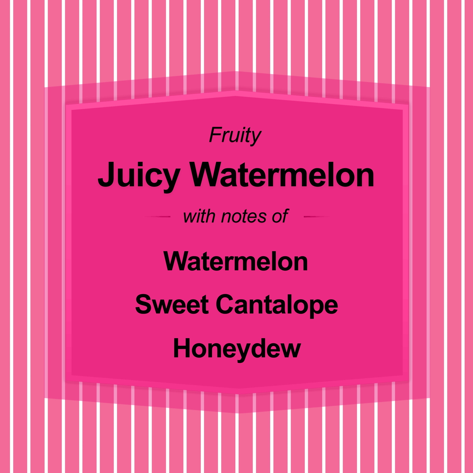 (2 pack) 3-Wick Textured Wrapped Juicy Watermelon Scented Candle, 14 oz