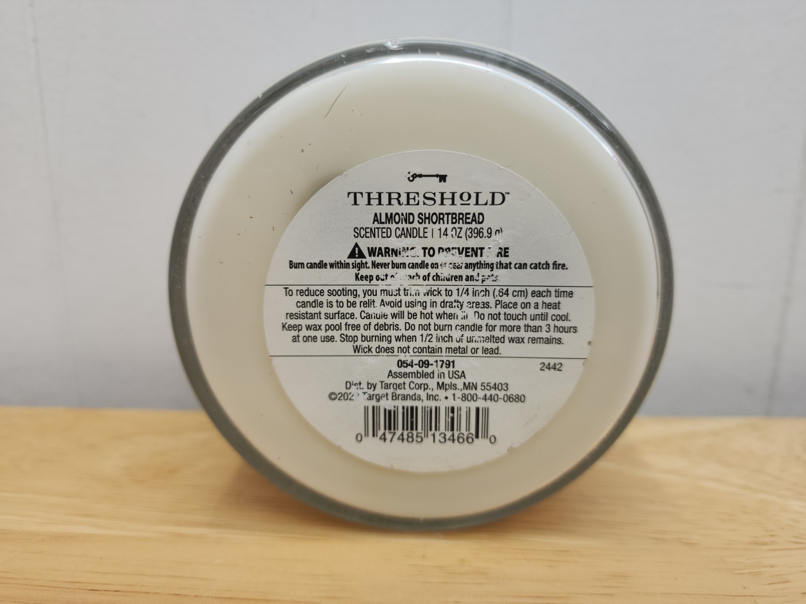 Threshold You & Me Almond Shortbread Candle – 14oz – New