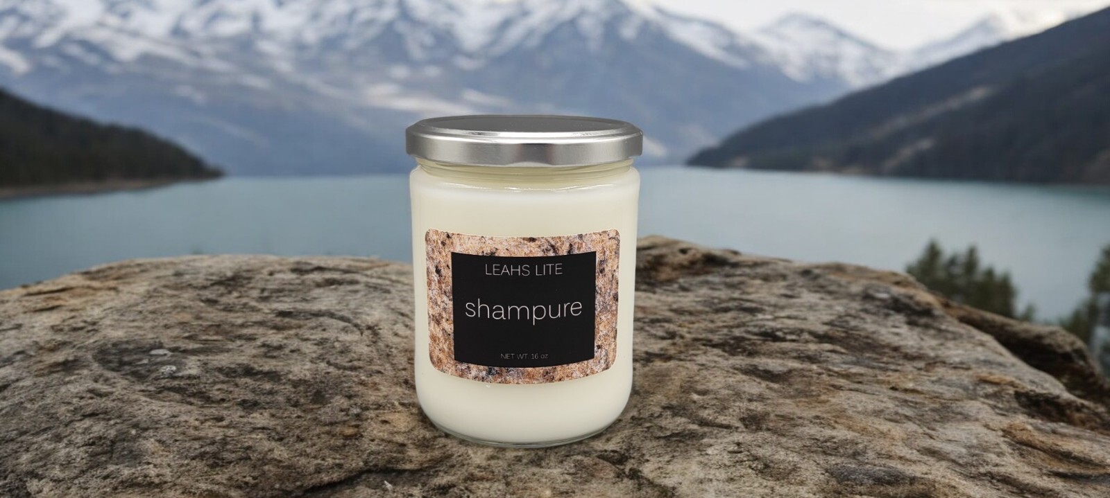 WOOD WICK * SHAMPURE AVEDA TYPE * SCENTED CANDLE * Leah’s Lite Candle * 16 OZ