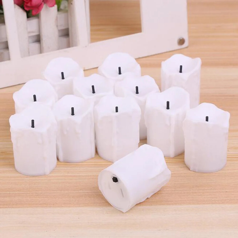 Flameless LED Tealight Candles, 5-Piece Set for All Occasions