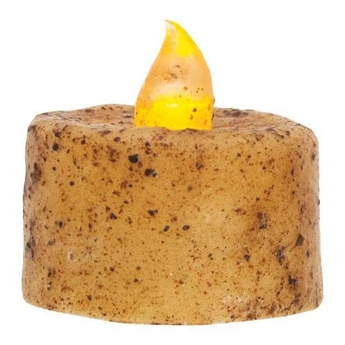 Package of 6 Burnt Ivory TIMER Tealights Brand new in pkg. MODEL g84813 Cozy