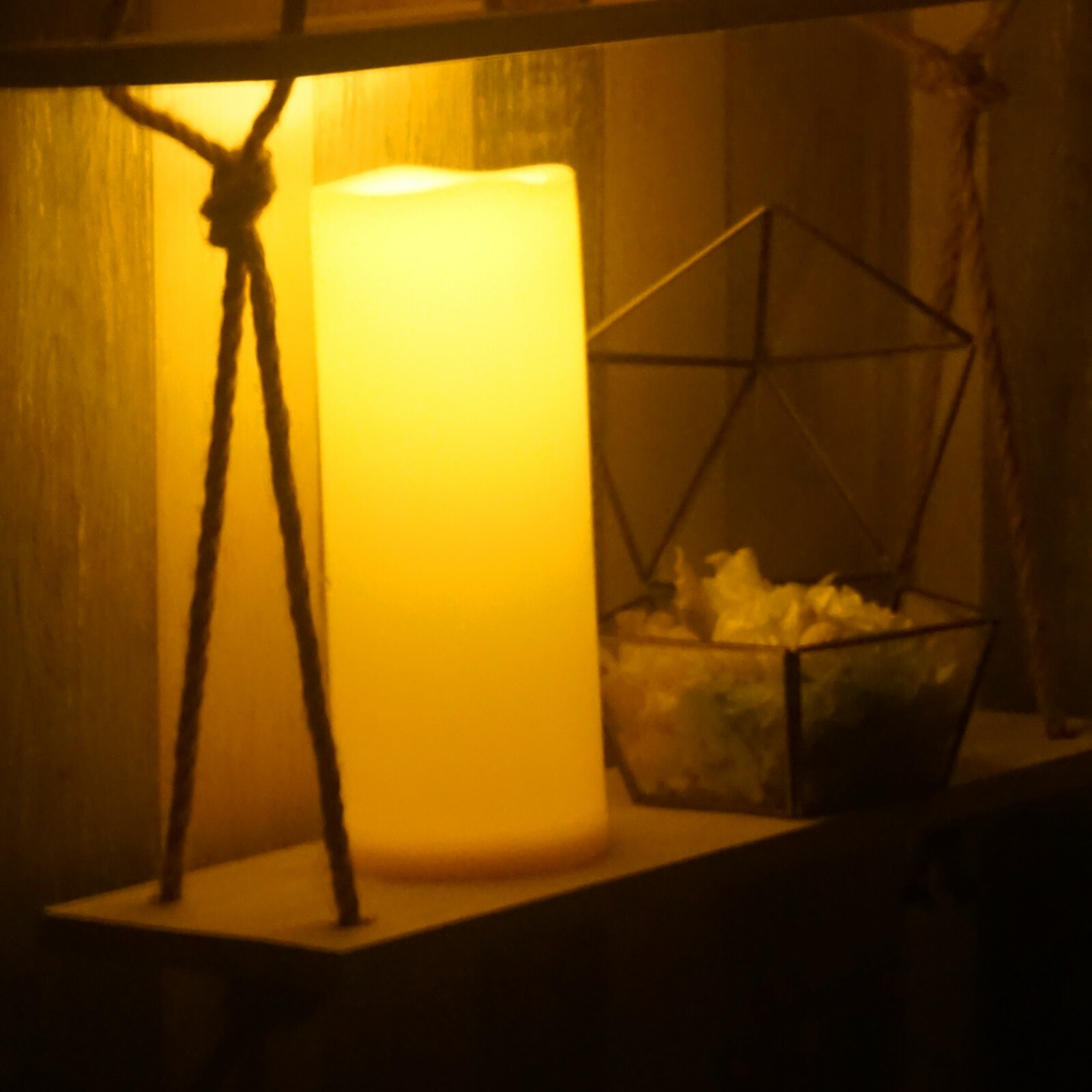 4”x10” Battery Operated Candle with Timer Large Led Candle Outdoor Waterproof