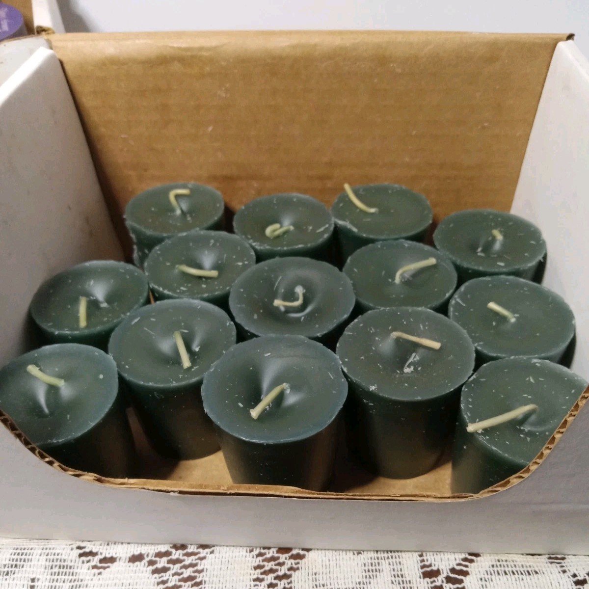 Lot Of 70+ Votive Candles, Asst Scents, Blue Ridge Brand-Hand Poured Wax NC Mtns