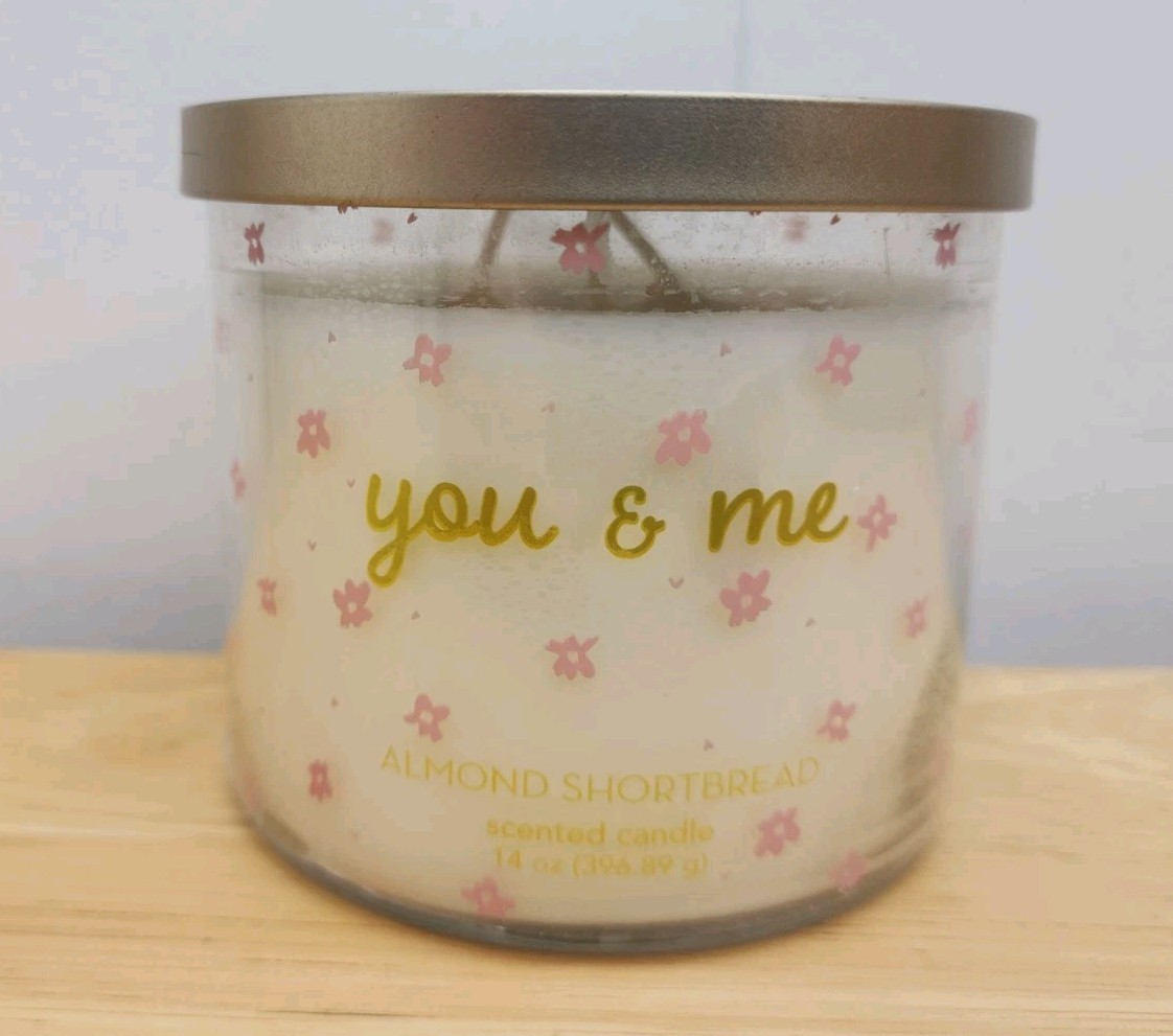 Threshold You & Me Almond Shortbread Candle – 14oz – New