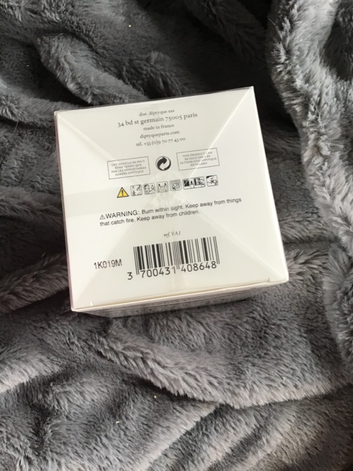 New Diptyque Vanille Scented Candle 6.7 oz In Box 100% Authentic