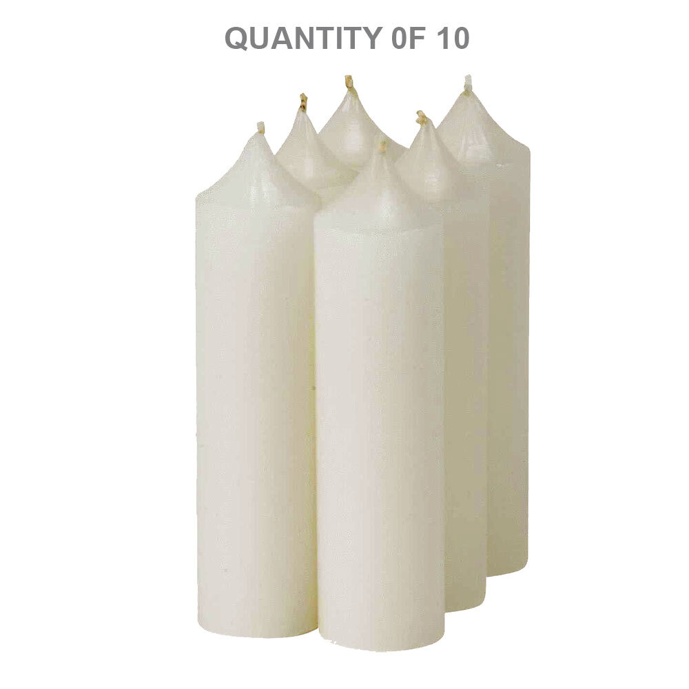 Candle Lite 5416595 1-1/4 x 5 Plumbers Candle – 10 PK