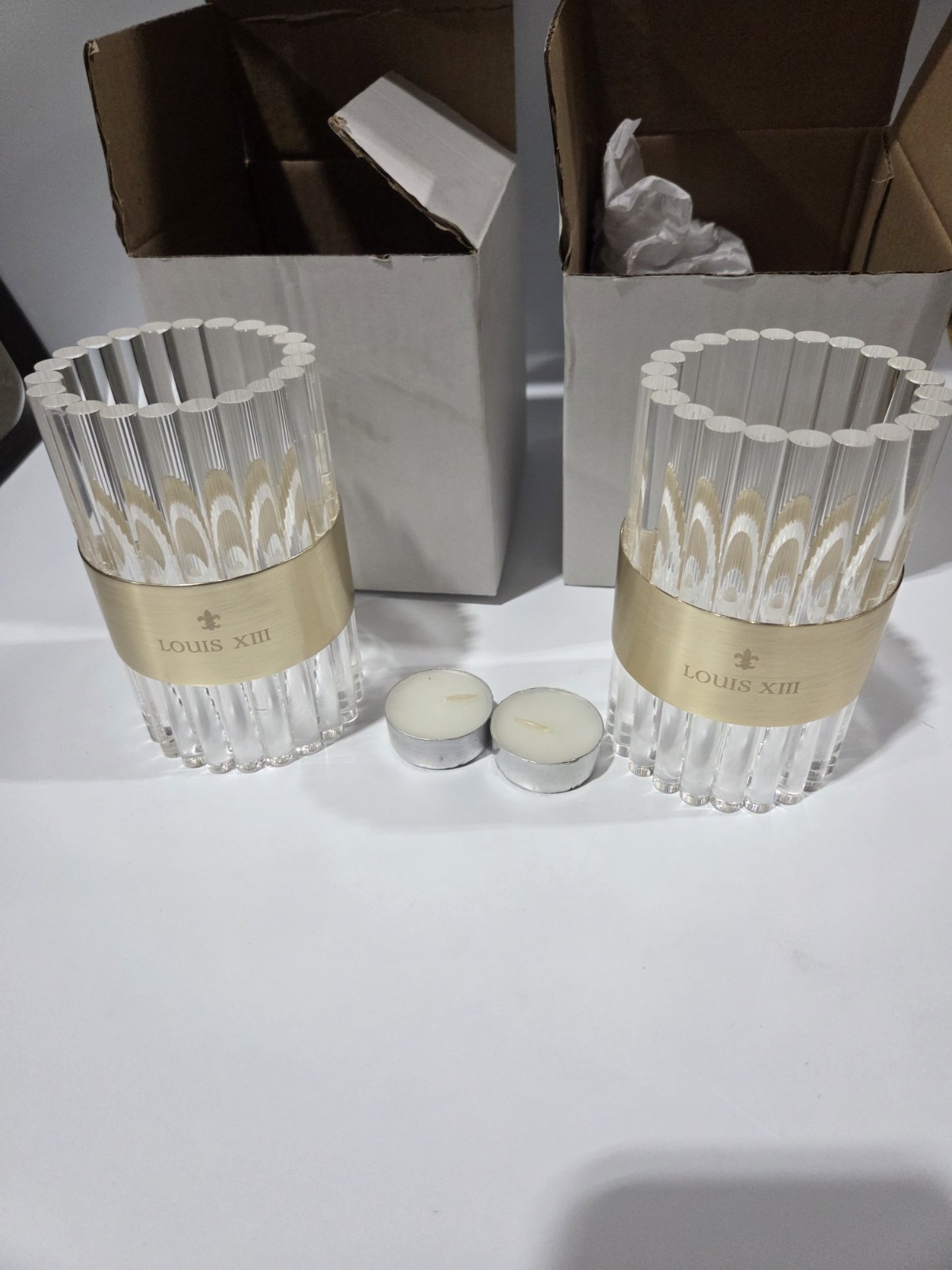 Louis XIII Christophe Pillet Candle Pack of 2 sets New Sealed Includes 2 Candles