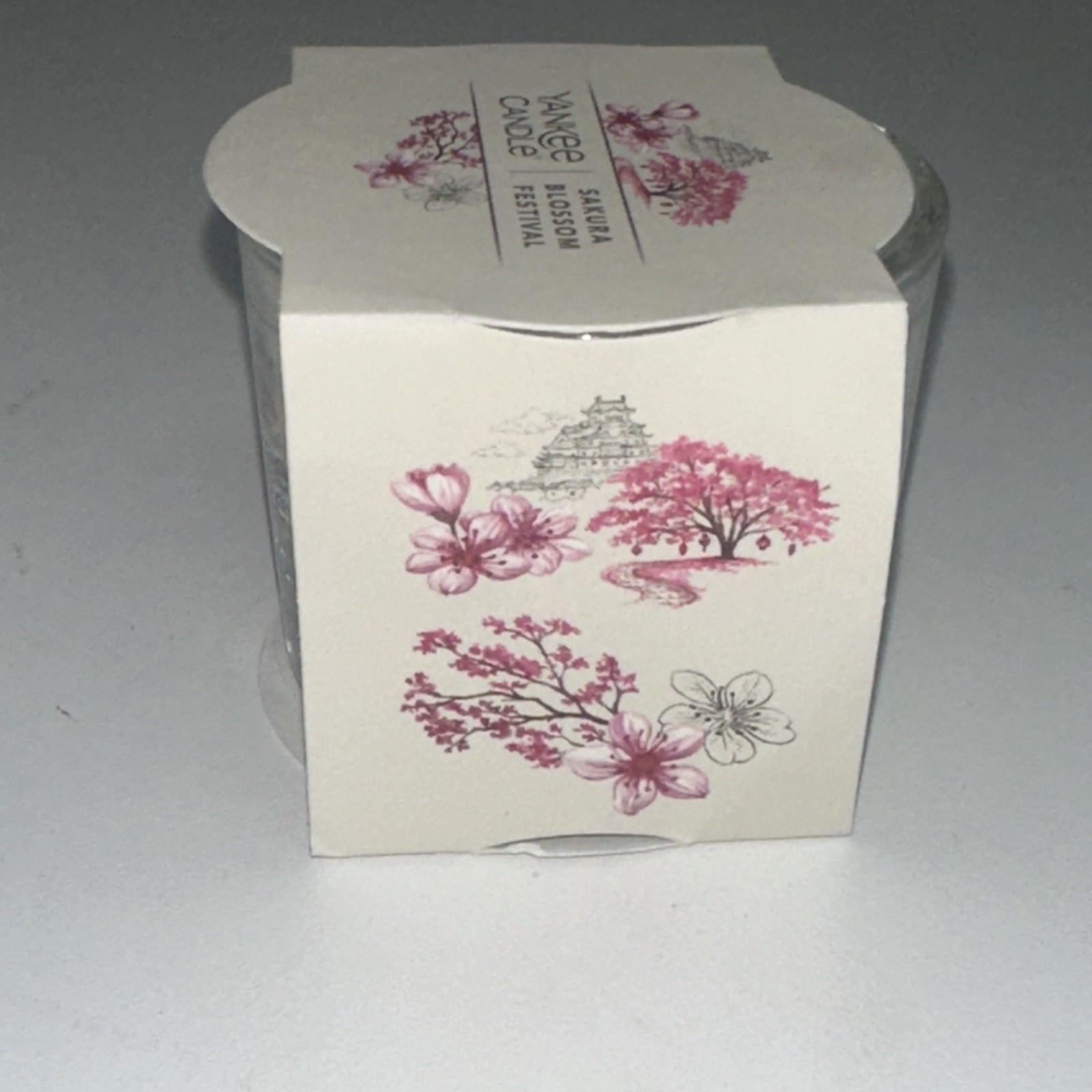 LOT OF 6-Yankee Candle SAKURA BLOSSOM FESTIVAL Mini Votives 1.3 oz. Each
