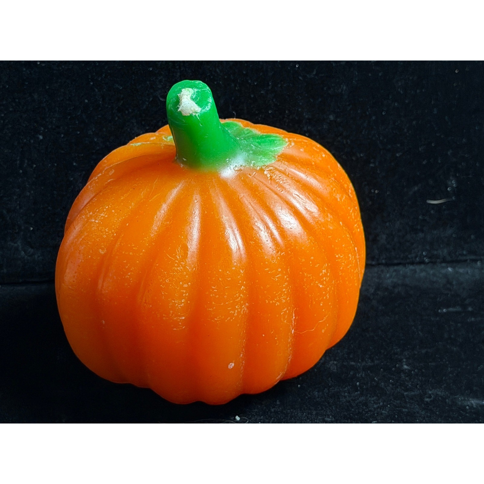 Vintage Halloween Pumpkin and Witch Candle Set: Retro Fall Decor, Orange 2 Piece