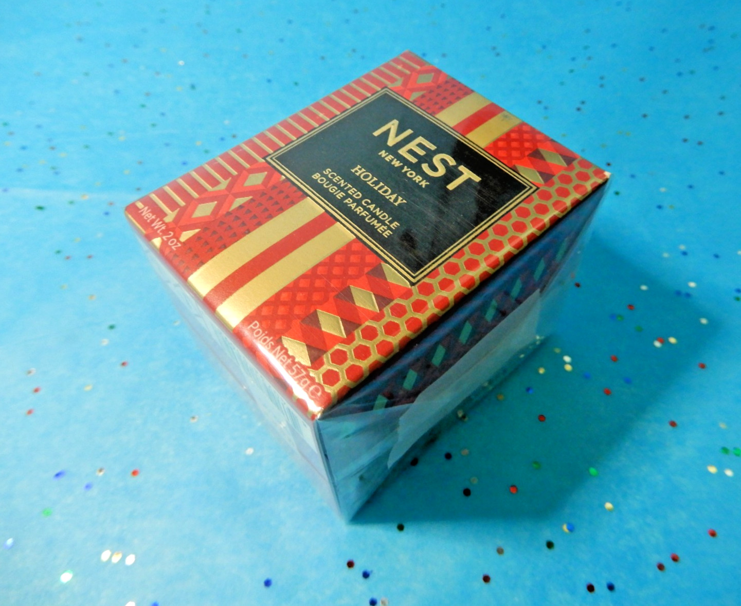 Nest New York 2025 Holiday Votive Scented Candle 2 oz / 57g ~cinnamon vanilla