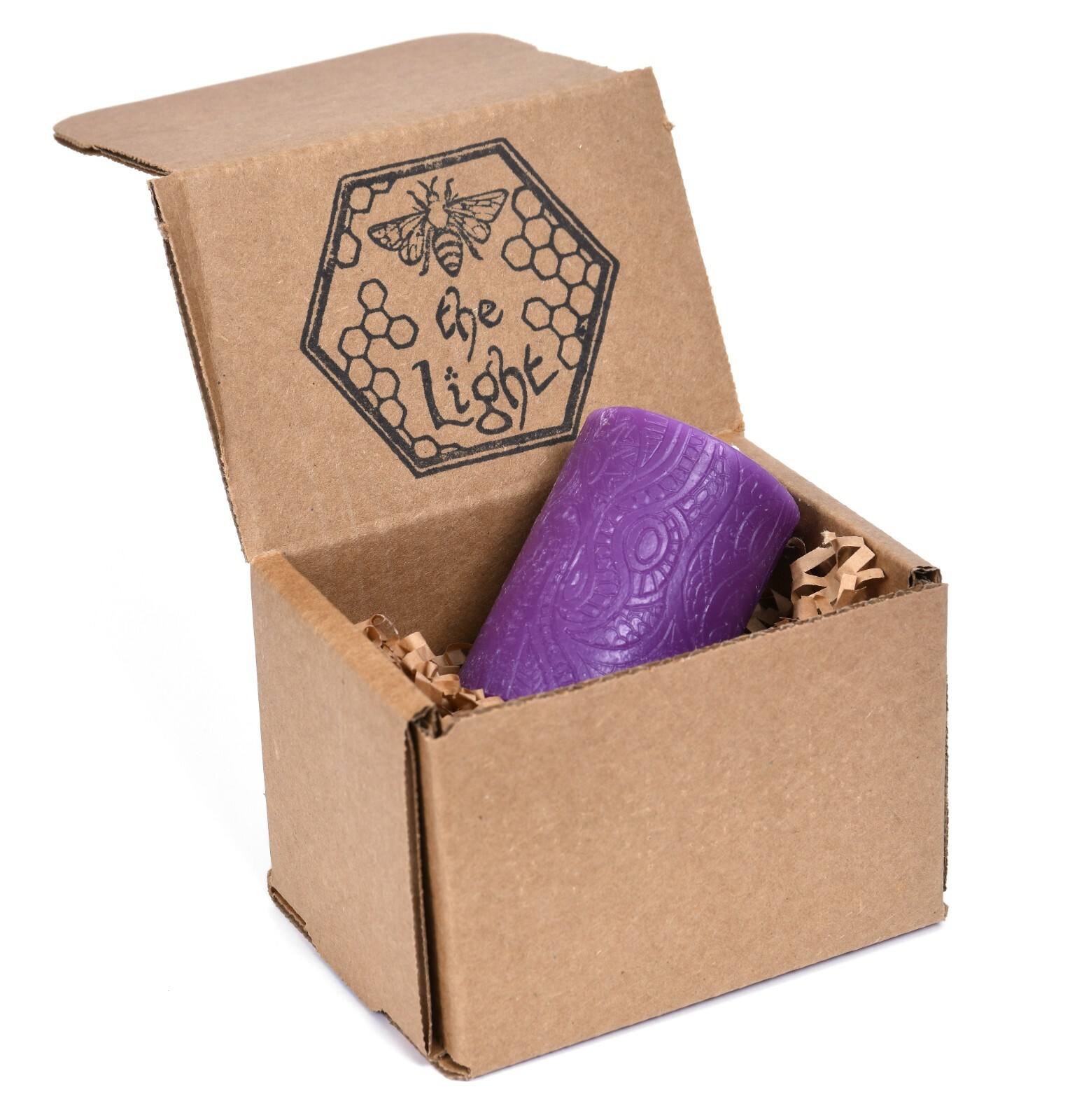 100% Pure Beeswax Pillar Candle, Unscented, Choose Your Color & Size BeeTheLight