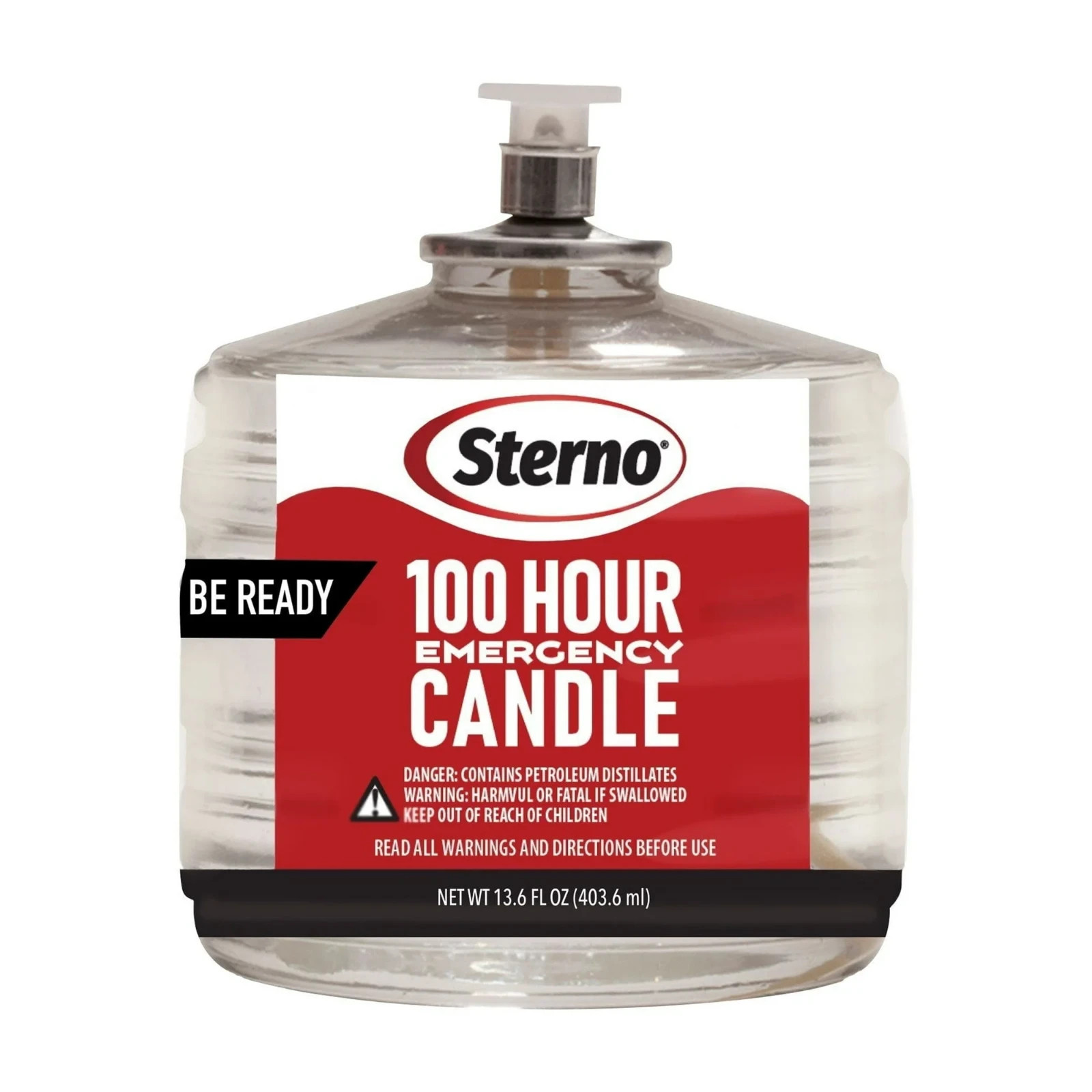 Sterno 100-Hour Emergency Candles – Long Burning Unscented Candles