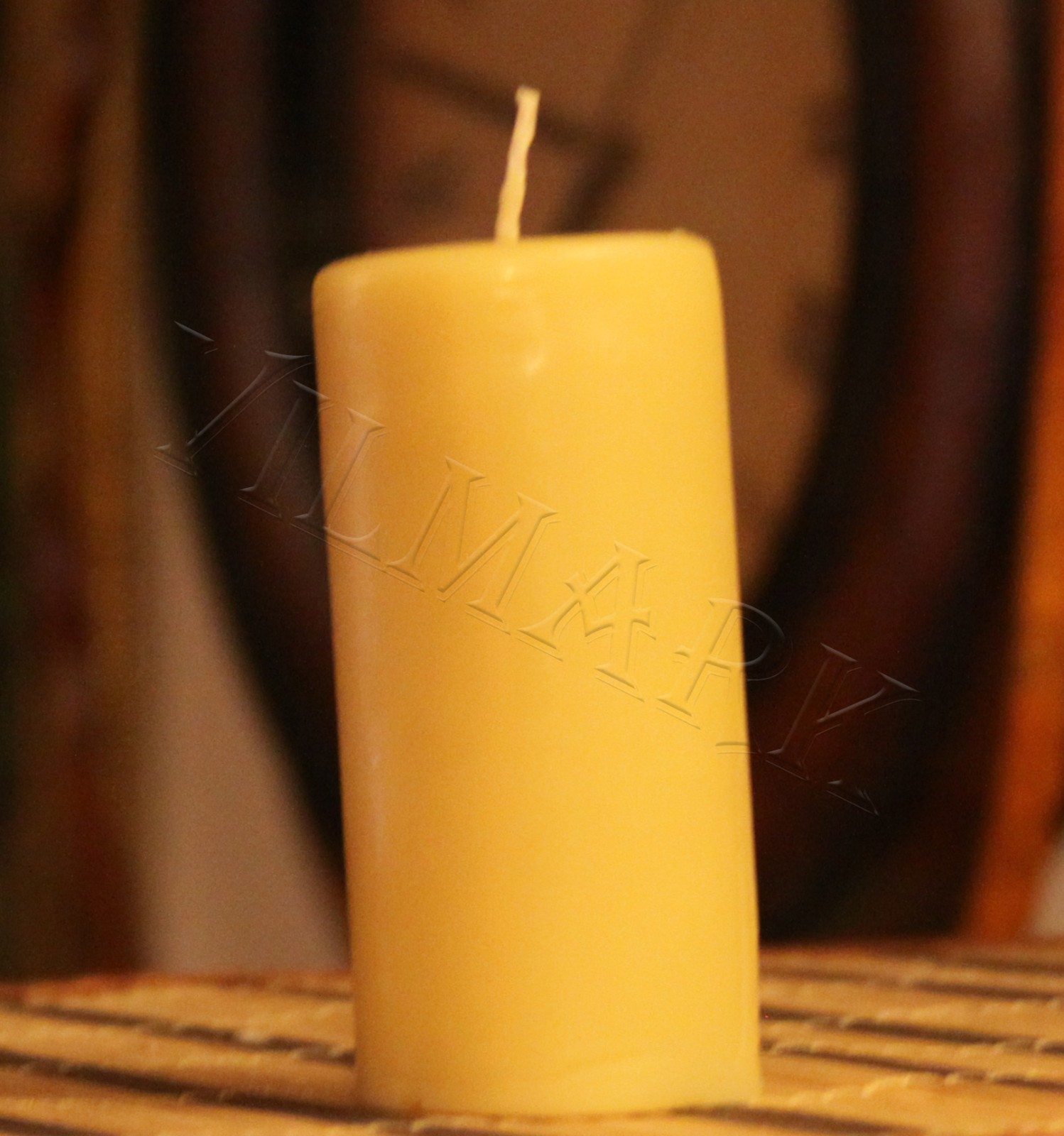 Handmade 100% Pure Beeswax Candles Cotton Wick