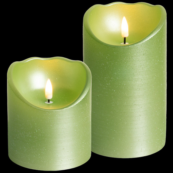 LightScapes 2-Piece Flameless LED Candle Set 6″ & 4″ Set