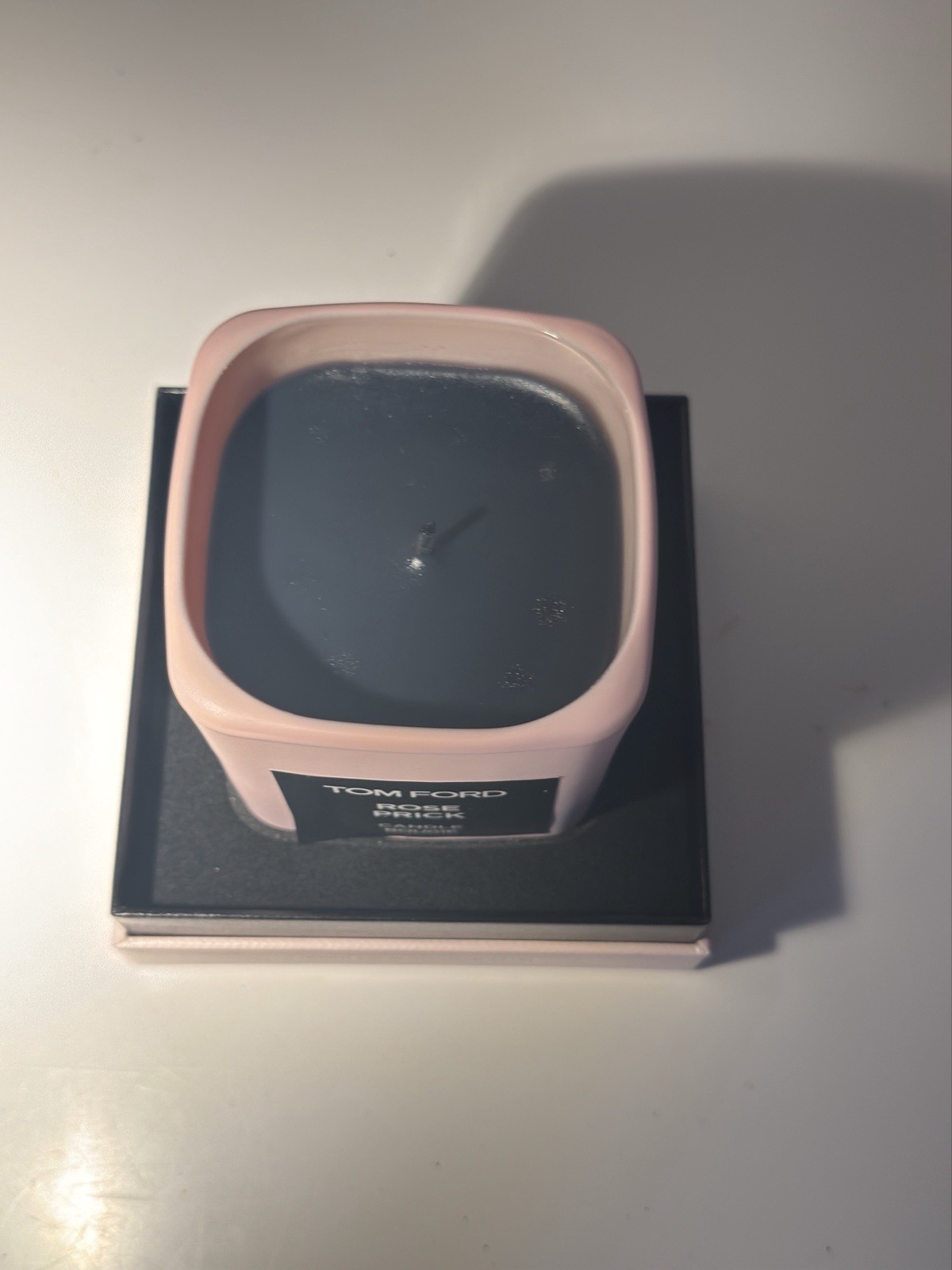 TOM FORD Rose Prick Scented Candle Pink Glass Jar Small 2.25in w/ Box