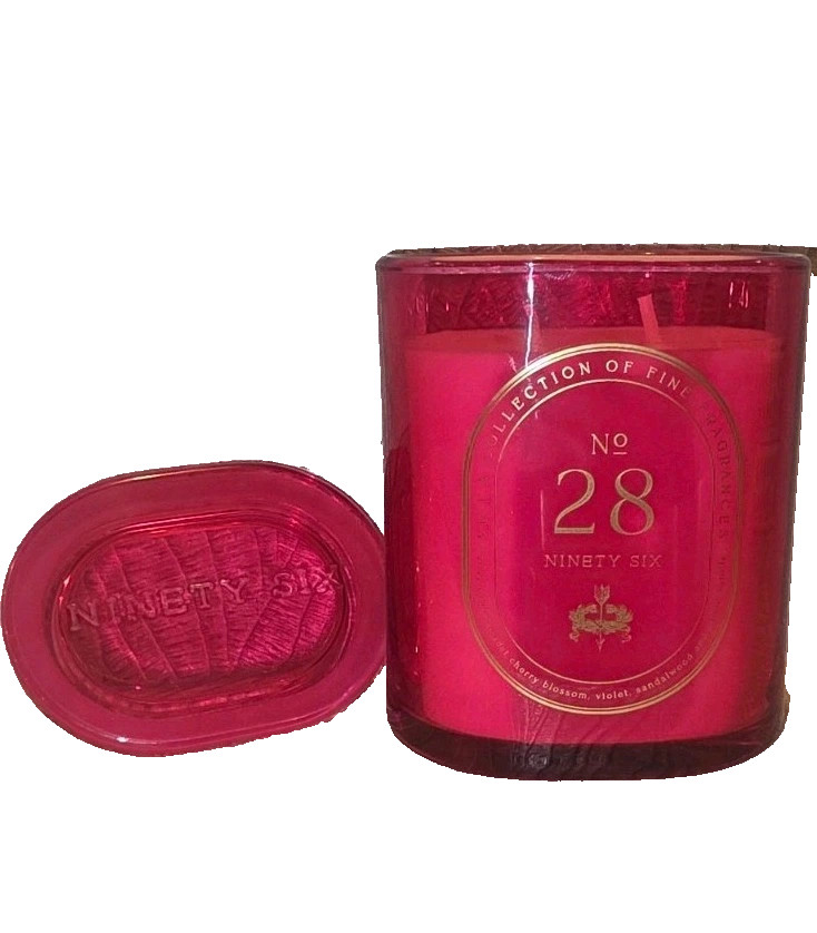 DW Home Ninety Six No 28, Fine Fragrance Scented 2 Wick 10.1oz Candle New