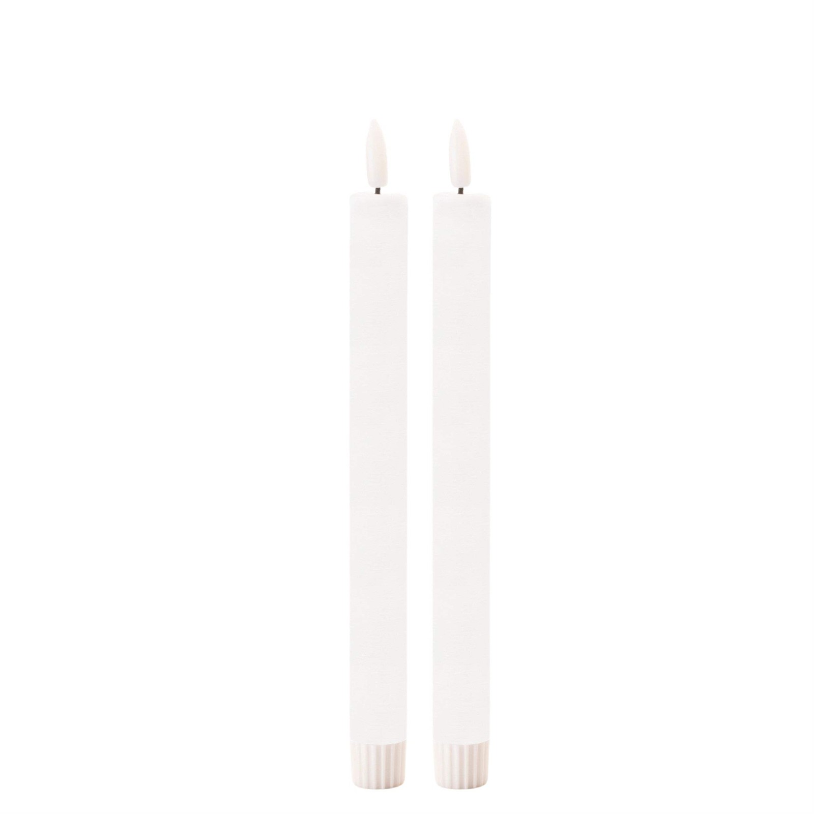 FIA Wick White Taper Candle (Set – 2)