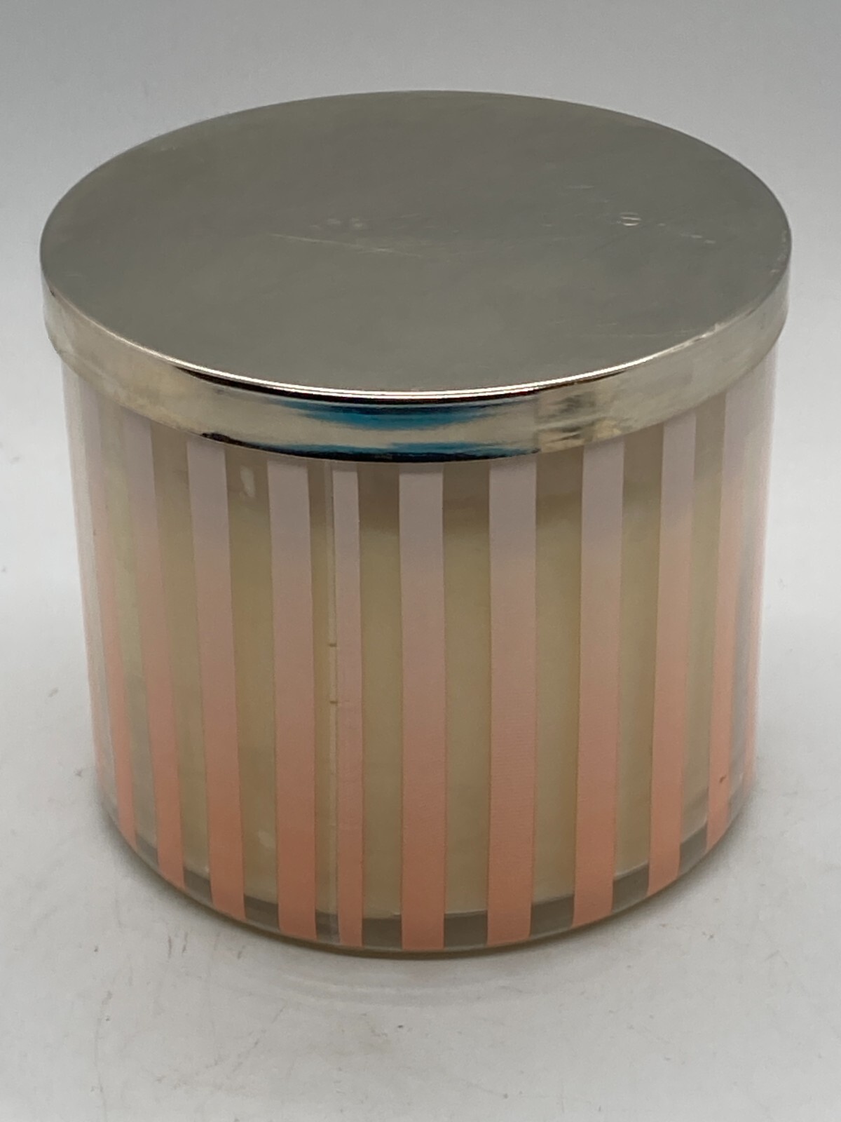 HTF Bath & Body Works Cafe Au Lait 3 Wick Candle Unused 14.5 oz made in Canada