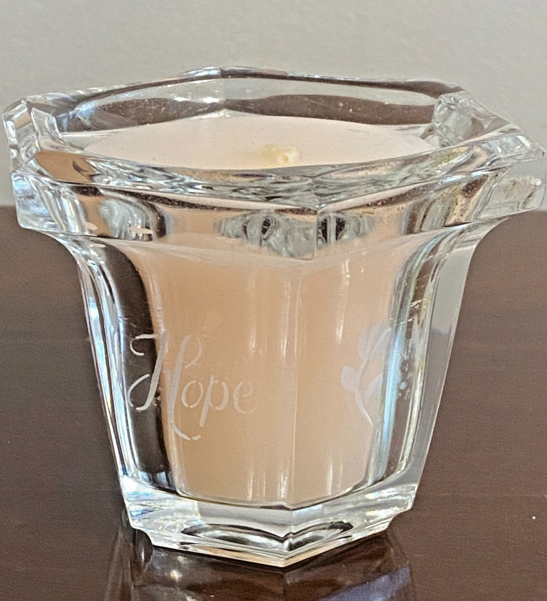 Longaberger 2001 Horizon of Hope Votive Candle NEW IN BOX