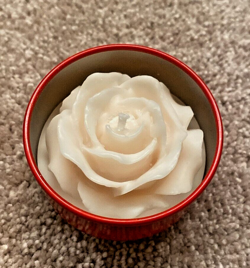 Handmade Flower Candles Made From Soywax In 4oz & 2oz Tins – Lightly Scented