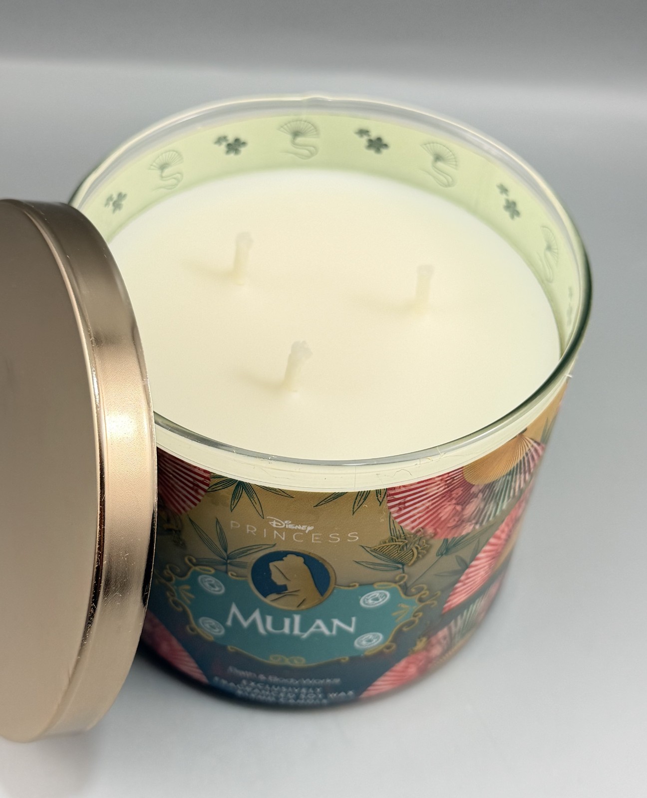 Bath & Body Works Disney Princess Mulan 3-Wick Scented Candle New