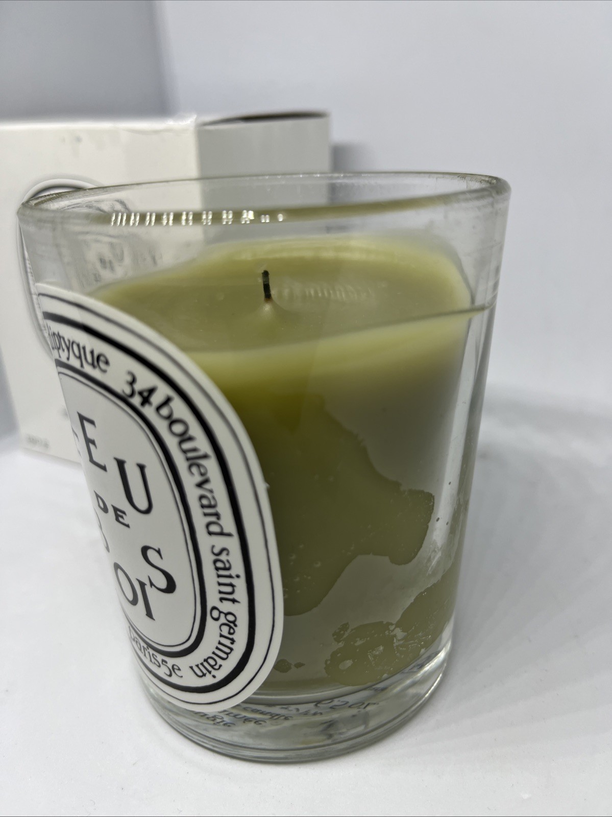 Diptyque Feu De Bois Scented Candle 6.5oz Used