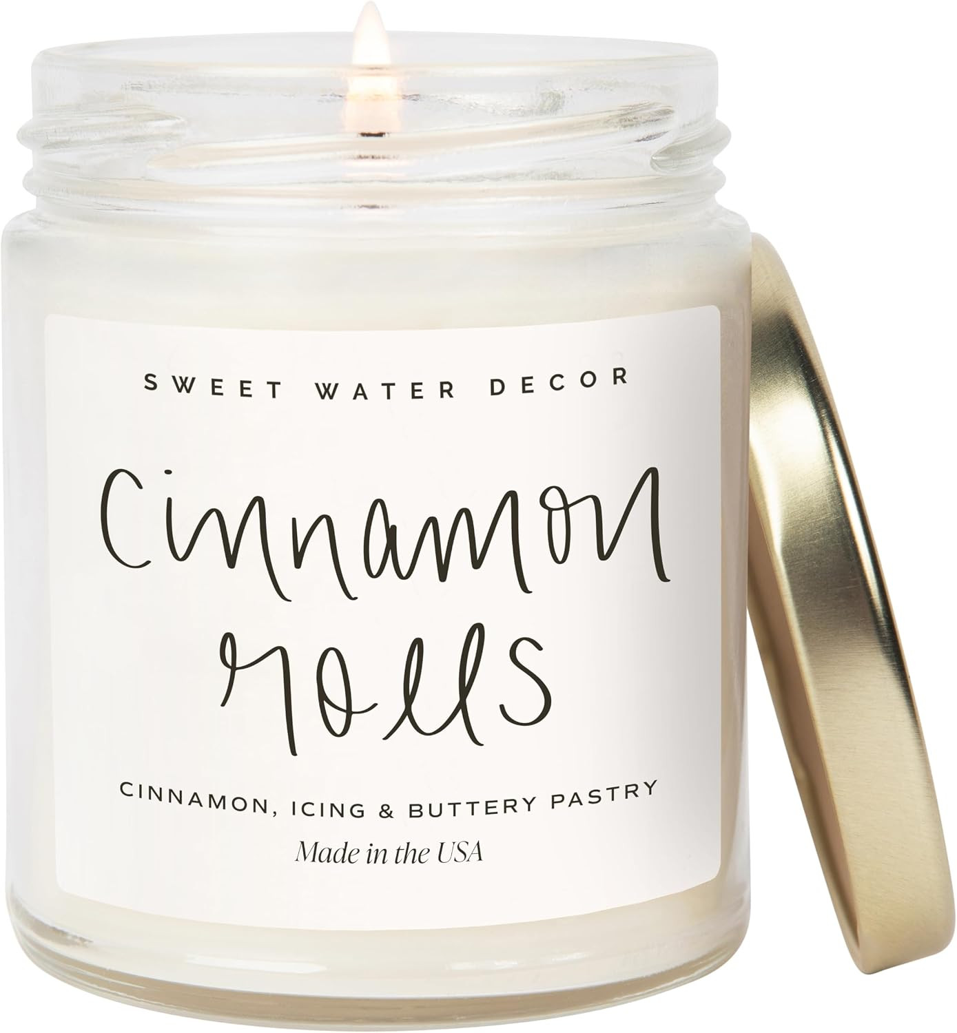 Hello Pumpkin Candle – Fall Soy Candles with Pumpkin, Warm Spices, Vanilla and B