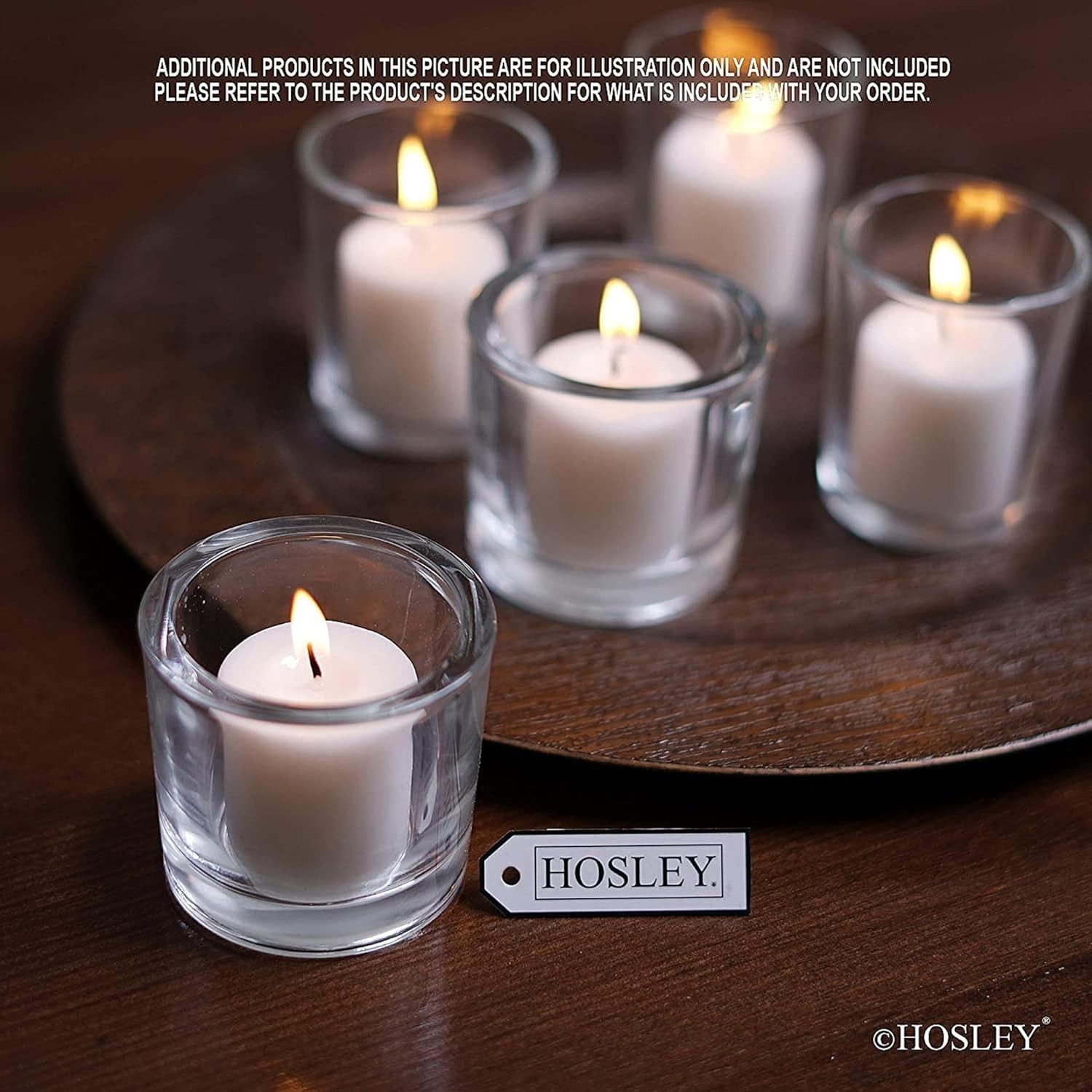 Unscented White Votive Candles, 72-Pack – Clean-Burning, Long-Lasting 10-12 H…