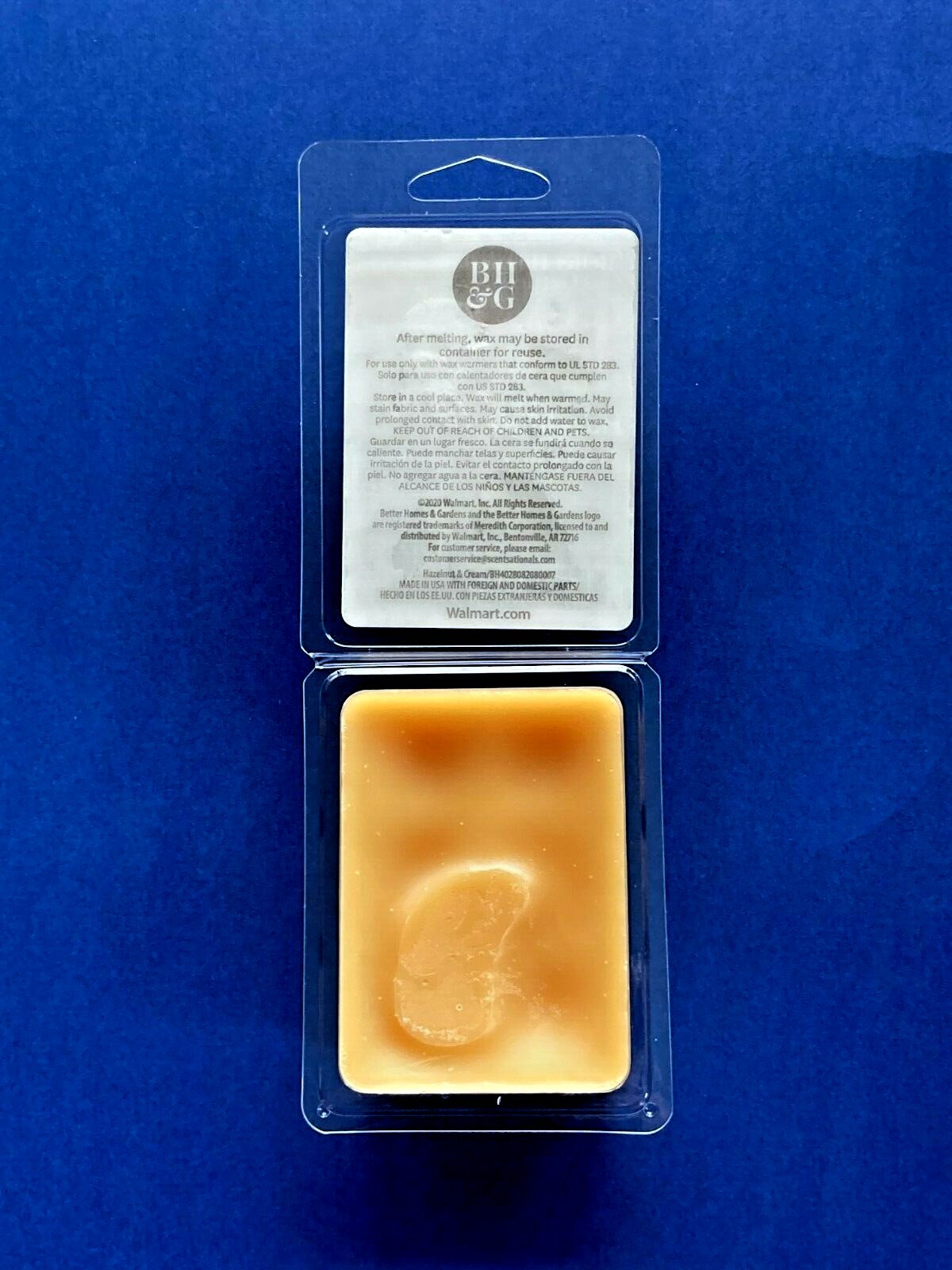 Better Homes and Gardens 3 PACKS Scented Wax Cube Hazelnut and Cream 6-Count